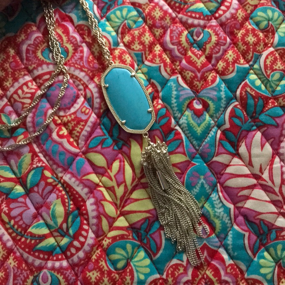 Kendra Scott Rayne turquoise necklace